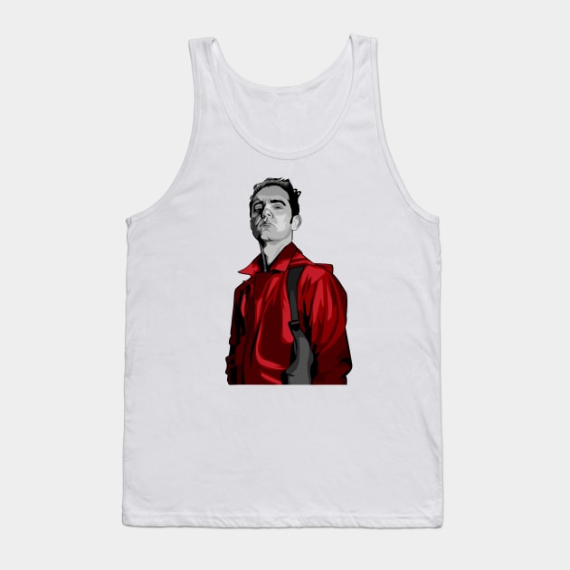 Money Heist Berlin Tank Top by Paul Draw